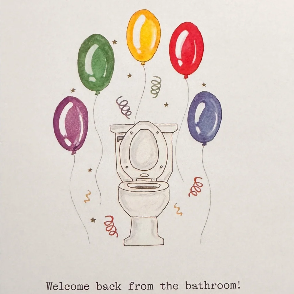 3/$10 Greeting Card from Cards Against Humanity - Bathroom